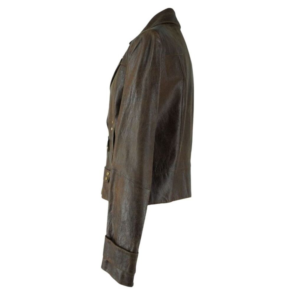 Tom Ford Brown Lamb Leather Jacket - image 2